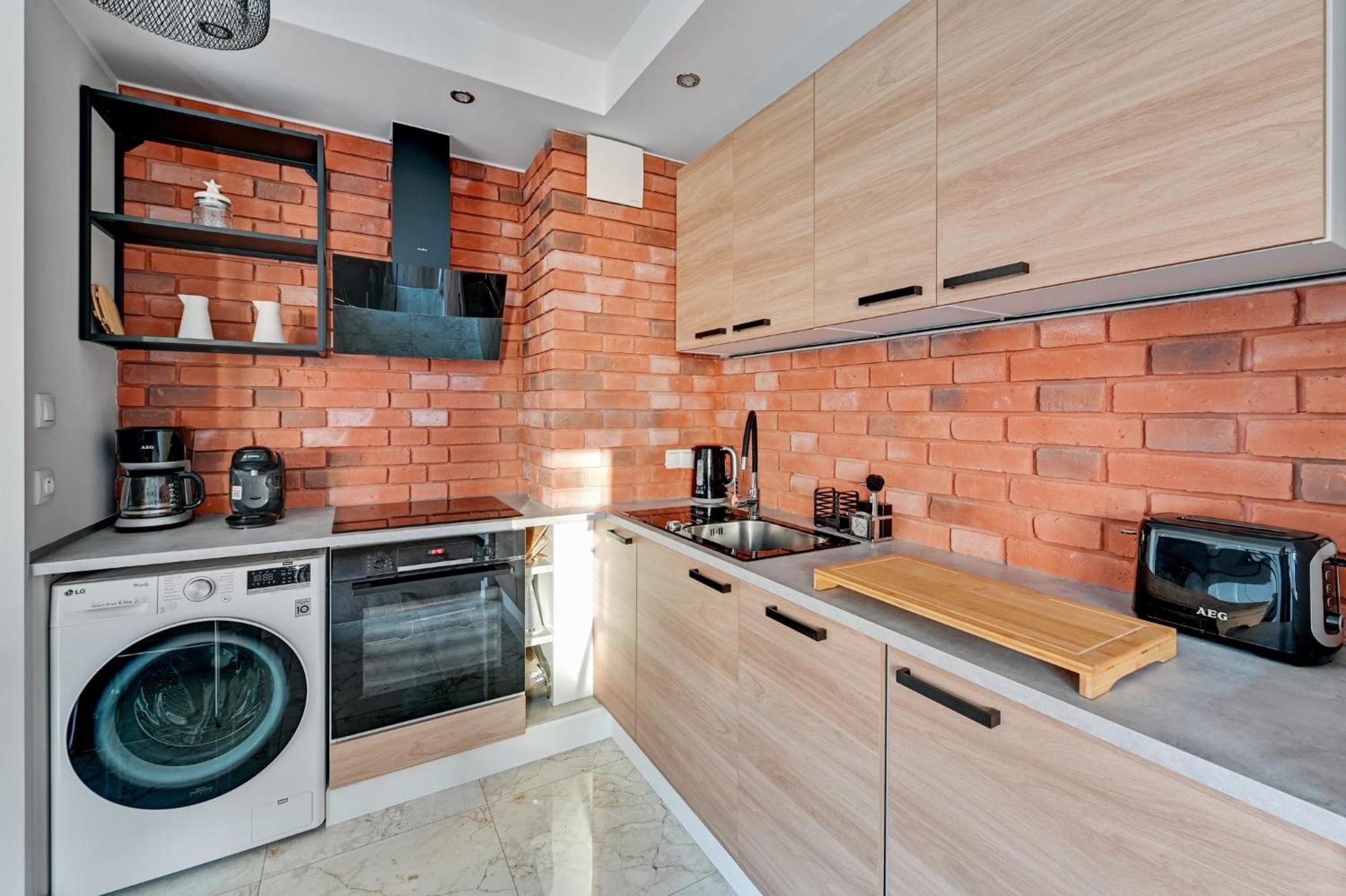 Riverside Nadmotlawie Apartments Gym & Sauna กดัญสก์ ภายนอก รูปภาพ